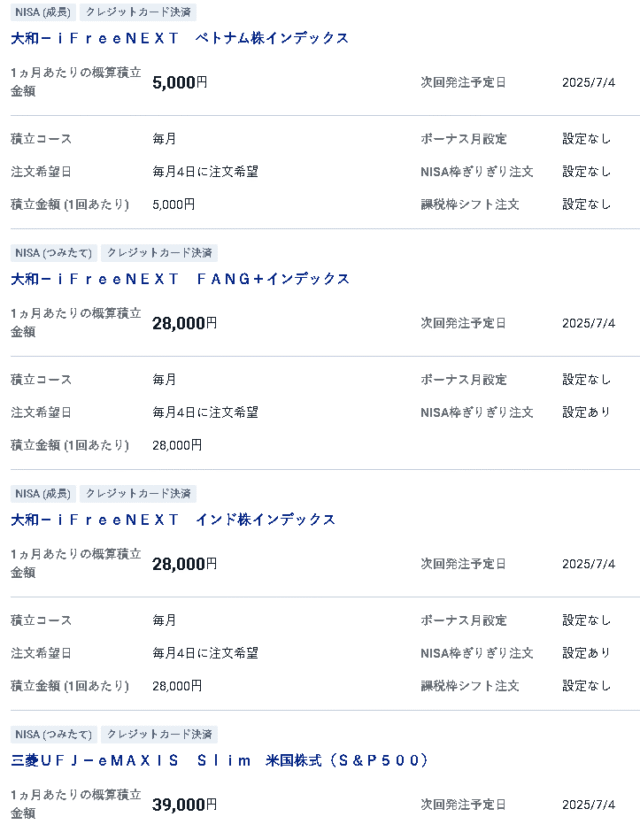 未来を育てる！　僕のNISAリアル積立設定内訳公開